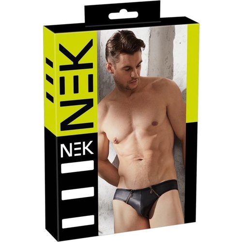 NEK Men Wetlook Mat Uitdagende Heren Slip Large