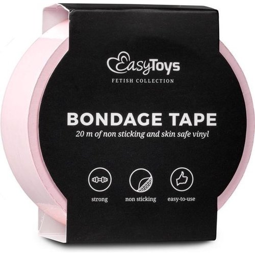 Easytoys Roze Bondage Tape 20 meter