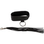 Bad Kitty Halsband met Flogger Zweep