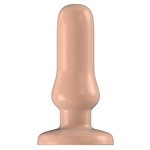 BottomLine Rubberen Buttplug met Bol Ontwerp Large