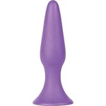 Shots Toys Silky Buttplug met Zuignap Medium