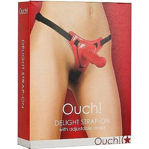 Ouch! Delight Strap-on met Stimulus Golven