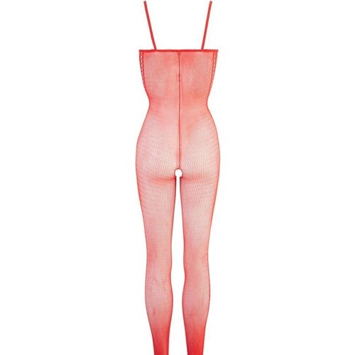 Mandy Mystery Lingerie Sexy Open Catsuit met Veters L/XL