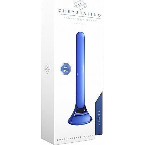 Chrystalino Chrystalino Tower Rechte Glazen Dildo