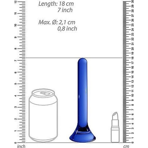 Chrystalino Chrystalino Tower Rechte Glazen Dildo