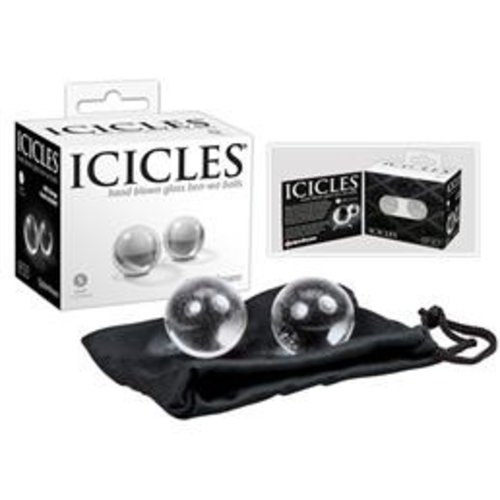 Icicles Luxe Glazen Ben Wa  Balletjes