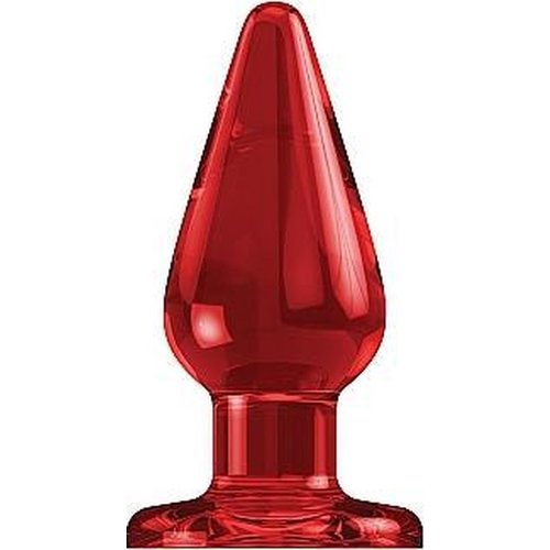 BottomLine Klassiek Vormgegeven Acryl Buttplug Medium