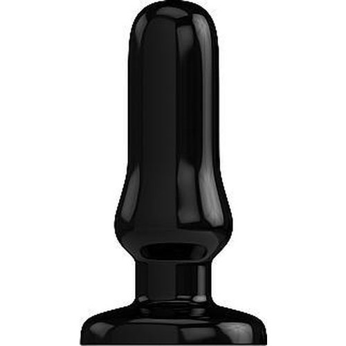 Bottom Line Rubberen Buttplug met Bol Ontwerp Medium