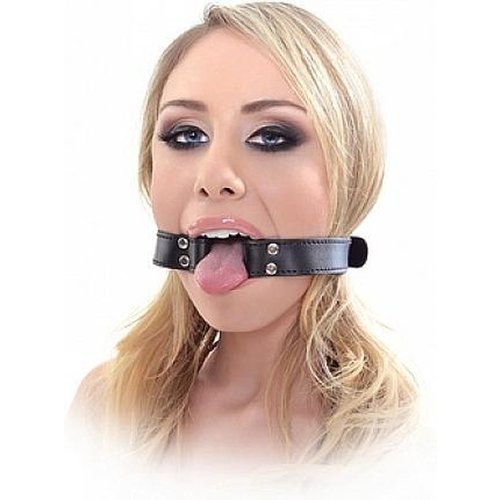 Fetish Fantasy Ring Gag met Lederen Band