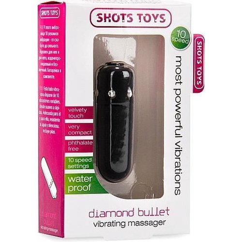 Shots Toys Mini Vibrator met Diamantjes