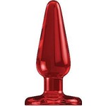 Bottom Line Klassiek Vormgegeven Acryl Buttplug Small