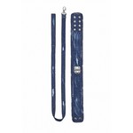 Ouch! Denim Halsband met Aanlijnriem