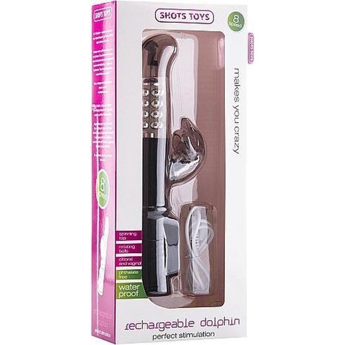 Shots Toys Dolphin Parel Tarzan Vibrator Oplaadbaar