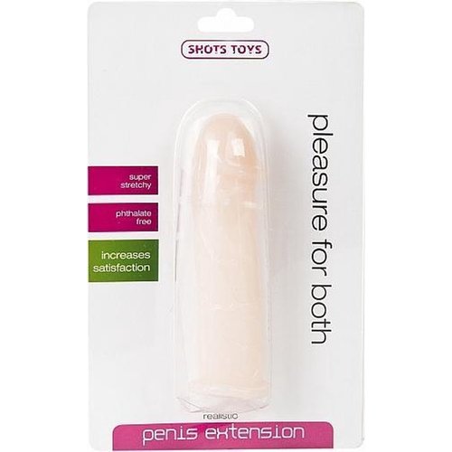 Shots Toys Penis Extensie Sleeve Zijdezacht