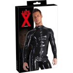 Late X Latex Bodysuit voor Mannen met Mouwen