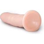 RealRock Realistische XXL Zuignap Dildo met Voorhuid