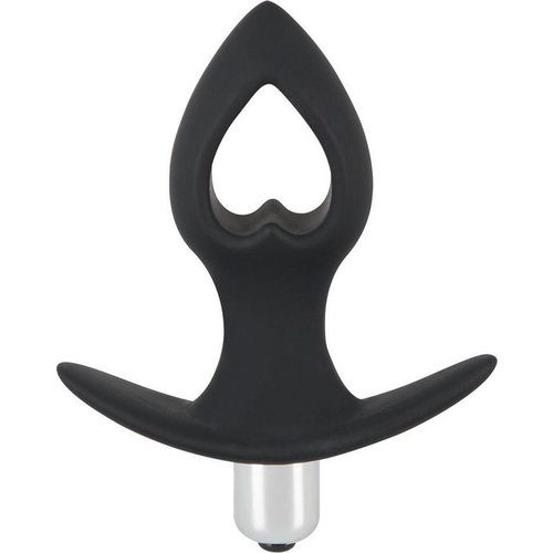 Black Velvets Vibrerende Holle Buttplug met Vorm