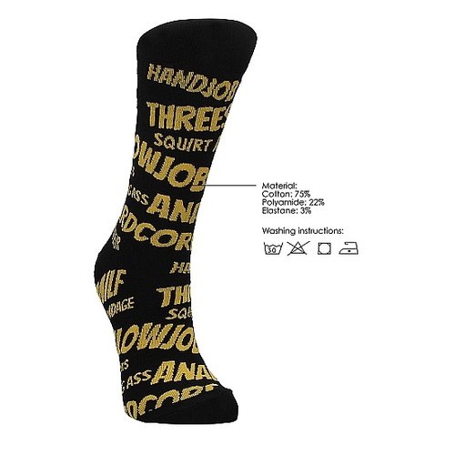 Sexy Socks Happy Socks met Sexy Words