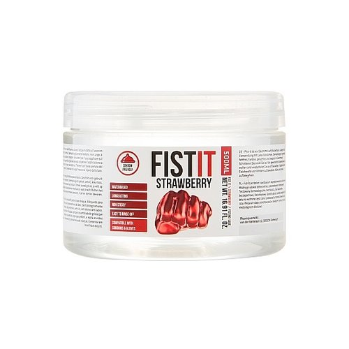 Fist-it Fist-It Fisting Glijmiddel op met Aarbei Smaak 500ml