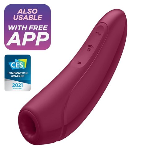 Satisfyer Satisfyer Curvy 1+ Air Pulse met Vibratie en App