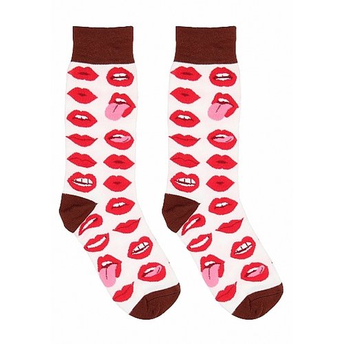 romantisch Verrast zijn winkelwagen Happy Socks Lip Love - Vibies.nl | Seksspeeltjes morgen bij je thuis  bezorgd geheel anoniem.