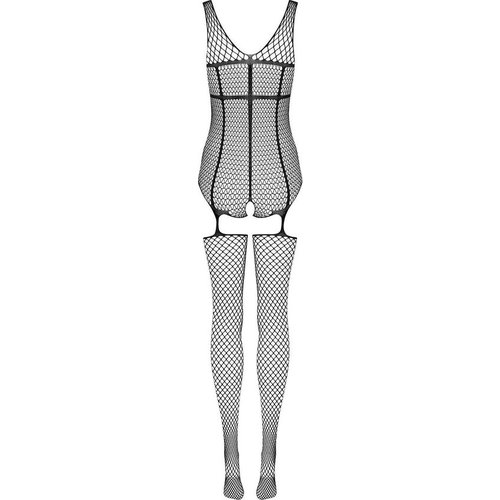 Obsessive Uitdagende Body Stocking met Schouderbanden