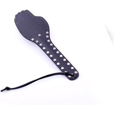 Kunstlederen Peddel in Hand Vorm met Studs