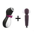 Satisfyer Satisfyer Pro Penguin met Ultrawand Mini Massager Wand Combinatie Voordeel Set