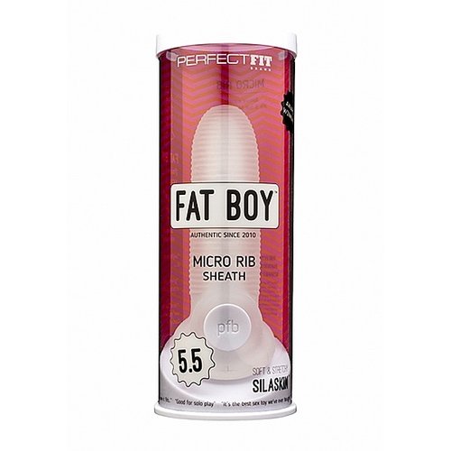 Fat Boy Fat Boy Micro Ribbed Sheath Small Hoogwaardige Sleeve