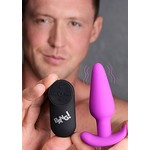 Bang! Vibrerende Siliconen Buttplug Glad