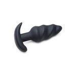 Bang! Vibrerende Siliconen Swirl Buttplug