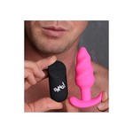 Bang! Vibrating Siliconen Swirl Butt Plug