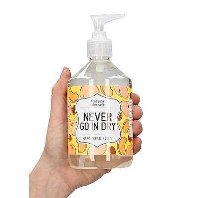 Anal Lube NEVER GO IN DRY 500 ml