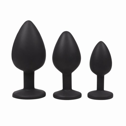 Blackdoor Collection Fluweelzachte Buttplugs met Anaal Douche Groot Voordeel Set