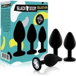 Blackdoor Collection Fluweelzachte Buttplugs met Anaal Douche Groot Voordeel Set