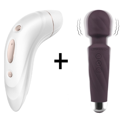 Satisfyer Satisfyer Pro 1 Plus met Mini Massager Wand Actiepakket