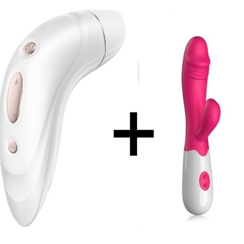 Satisfyer Satisfyer Pro 1 Plus met Easylove Tarzan Vibrator Actiepakket