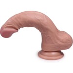 Handful Medium Realistische Dildo met Vibies Glijmiddel Actiepakket