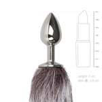 Easytoys Small Foxtail Buttplug met Vossenstaart