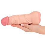 Nature Skin 2 in 1 Realistische Penis Sleeve met Vagina Masturbator