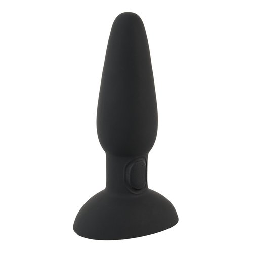 Black Velvets Kloppende Buttplug met Vibratie en Dubbele Motor