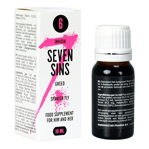 Invidia Seven Sins Greed Spanish Fly 10ml