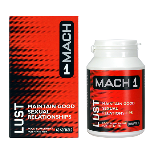 Mach 1 Lust Libido Supplement Man en Vrouw 60 st