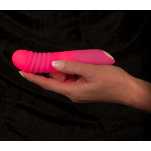 You2Toys Lichtgevende G-spot Vibrator Geribbeld Oplaadbaar