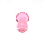 Kiotos Glass Glazen Buttplug met Edelsteen Stop Roze Medium