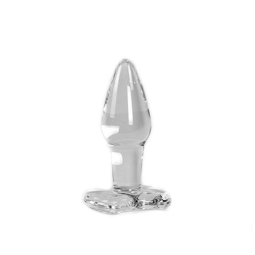 Kiotos Glass Glazen Buttplug Transparant Medium