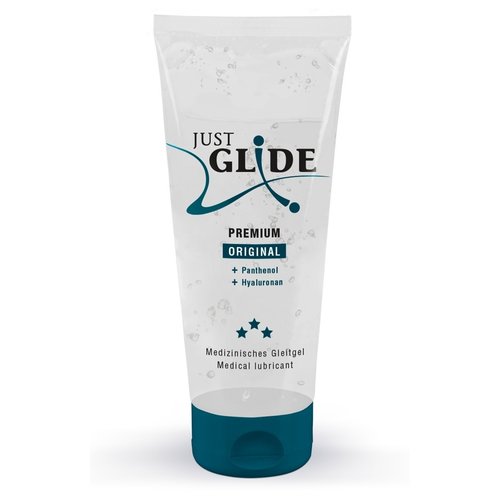 Just Glide Premium Glijmiddel Gel op Waterbasis 200 ml