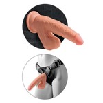 King Cock Triple Density Dildo Zuignap Dildo Zwaaiend Balzak