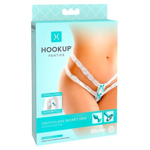 Hookup Elegante Sieraad Buttplug String S-L