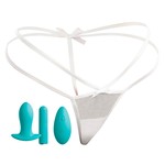 Hookup Elegante G-string met Vibrerende Plug